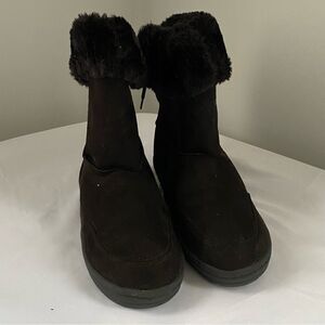 SEVEN DIALS Womens Oriole Round Toe Ankle Cold Weather Boots Black Size 7.5